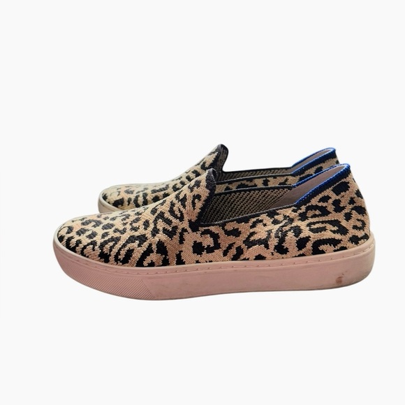 Rothy’s Slip On Cheetah Sneaker Size 5.5 - Picture 5 of 9